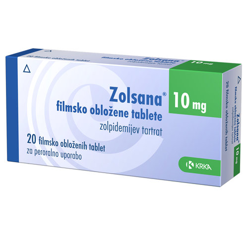 Zolsana 10MG, potahovaná tableta Krka